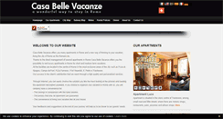 Desktop Screenshot of casabellevacanze.com